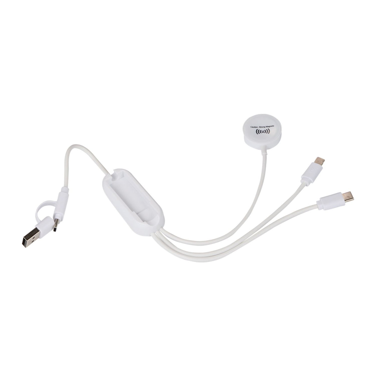 Allcord 5-in-1 Charging Cable with Apple Watch Charger
