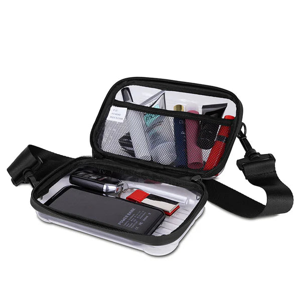 Hard Case Sling Pouch with Waterproof Zipper