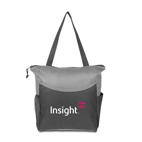 Two-Tone Promotional Campaign Tote Bag