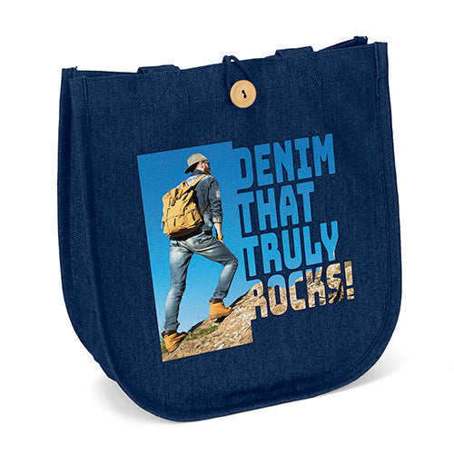 Reusable MB Denim Tote