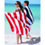 Horizontal Cabana Stripe Beach Towel