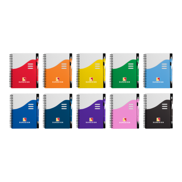 Color Wave Notebook Set