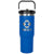 30oz. Stainless Steel Insulated Mug with Handle and Built-In Straw