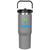 30oz. Stainless Steel Insulated Mug with Handle and Built-In Straw