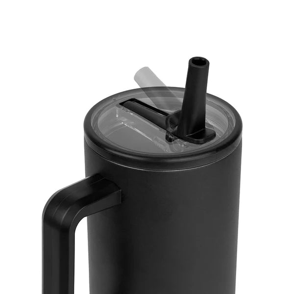 Hydravault FlipStraw Tumbler with Handle 40 oz.