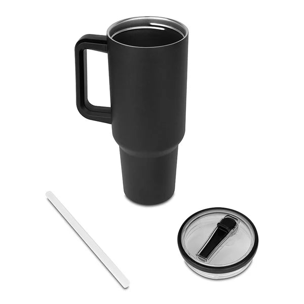 Hydravault FlipStraw Tumbler with Handle 40 oz.