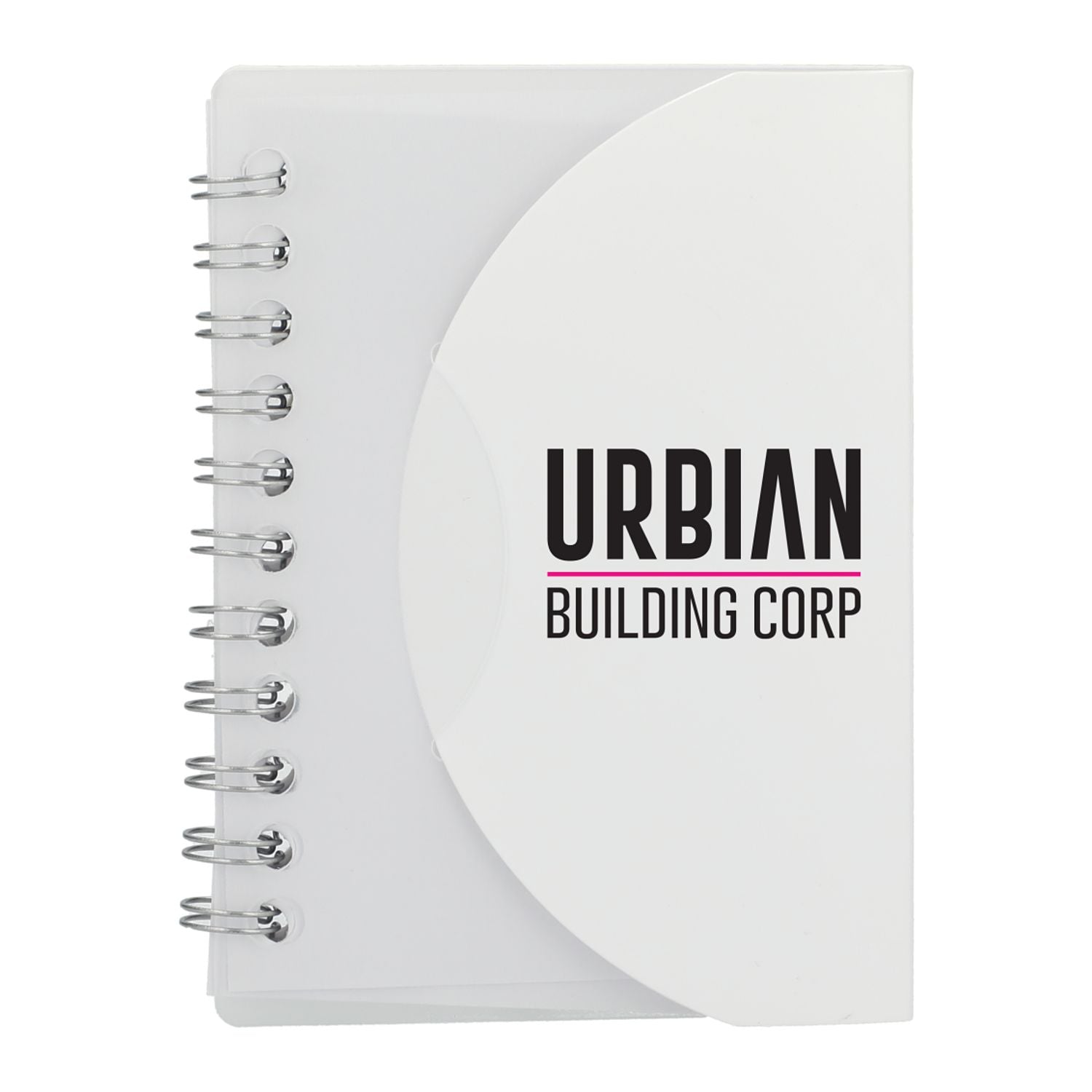 3.4” x 4.5” FSC® Recycled Post Spiral Notebook
