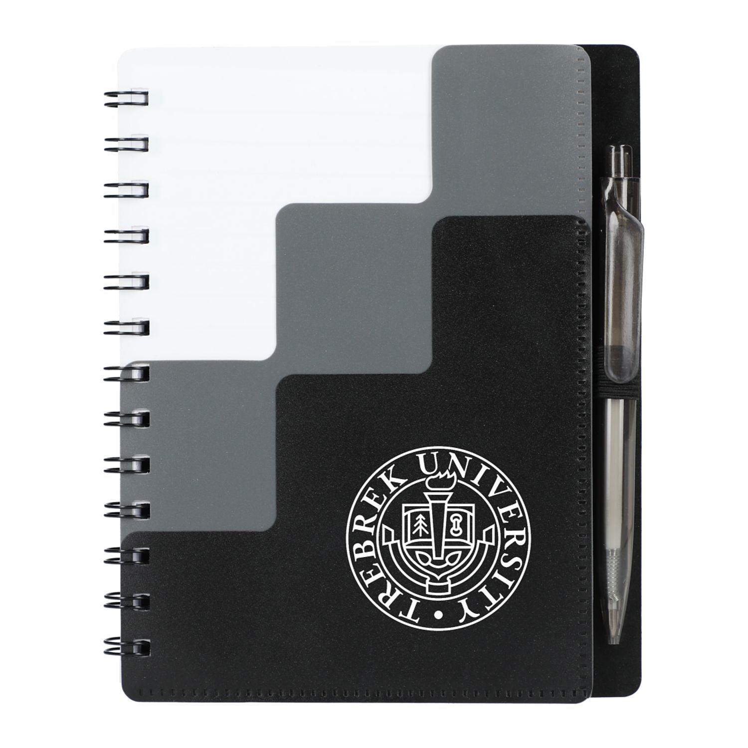 5" x 7" Recycled Pace Spiral Notebook w Pen