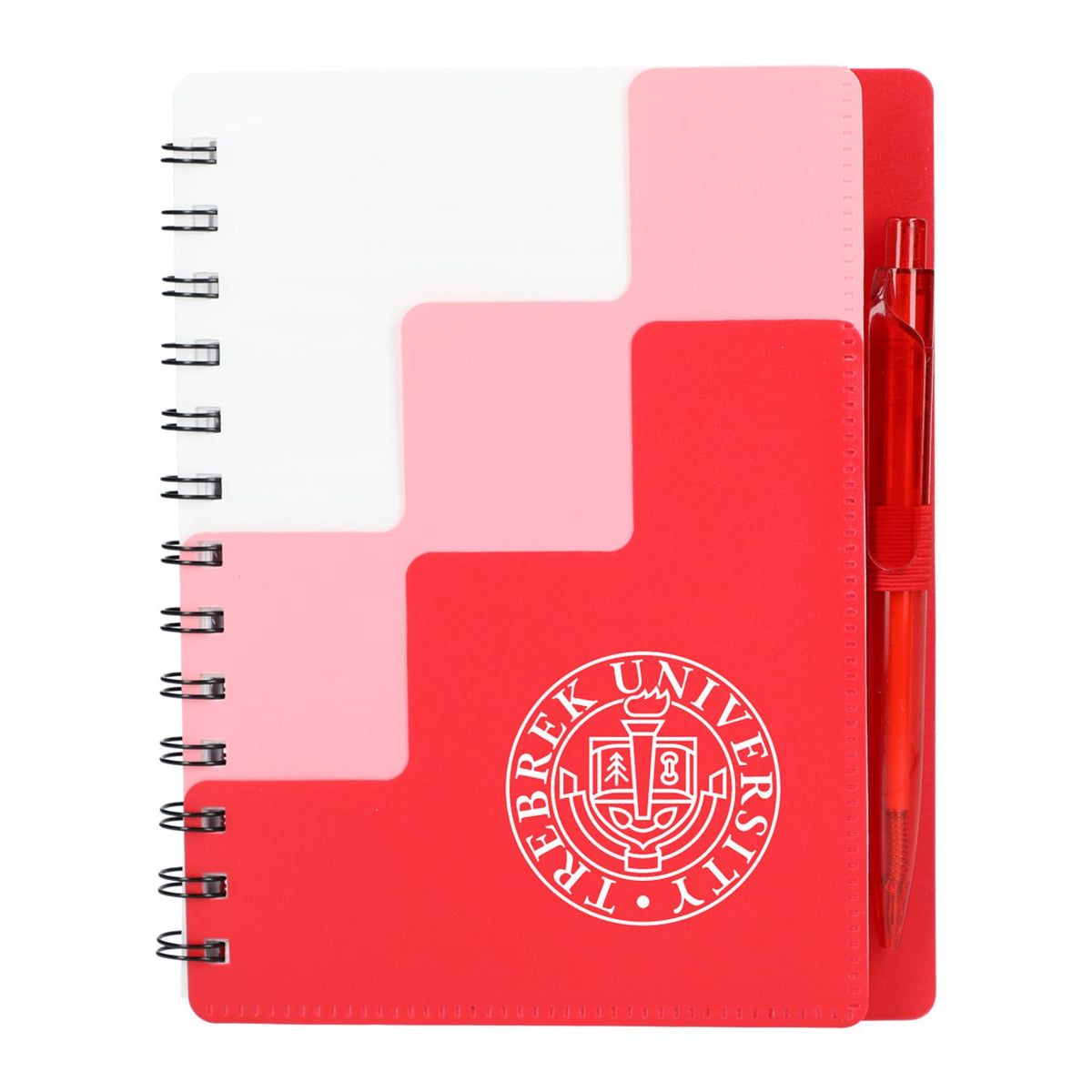 5&quot; x 7&quot; Recycled Pace Spiral Notebook w Pen