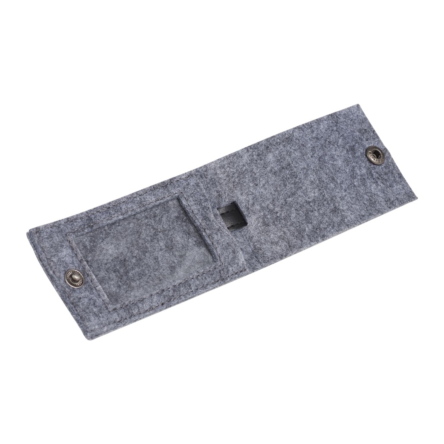 The Goods Recycled Felt Zippered Pouch