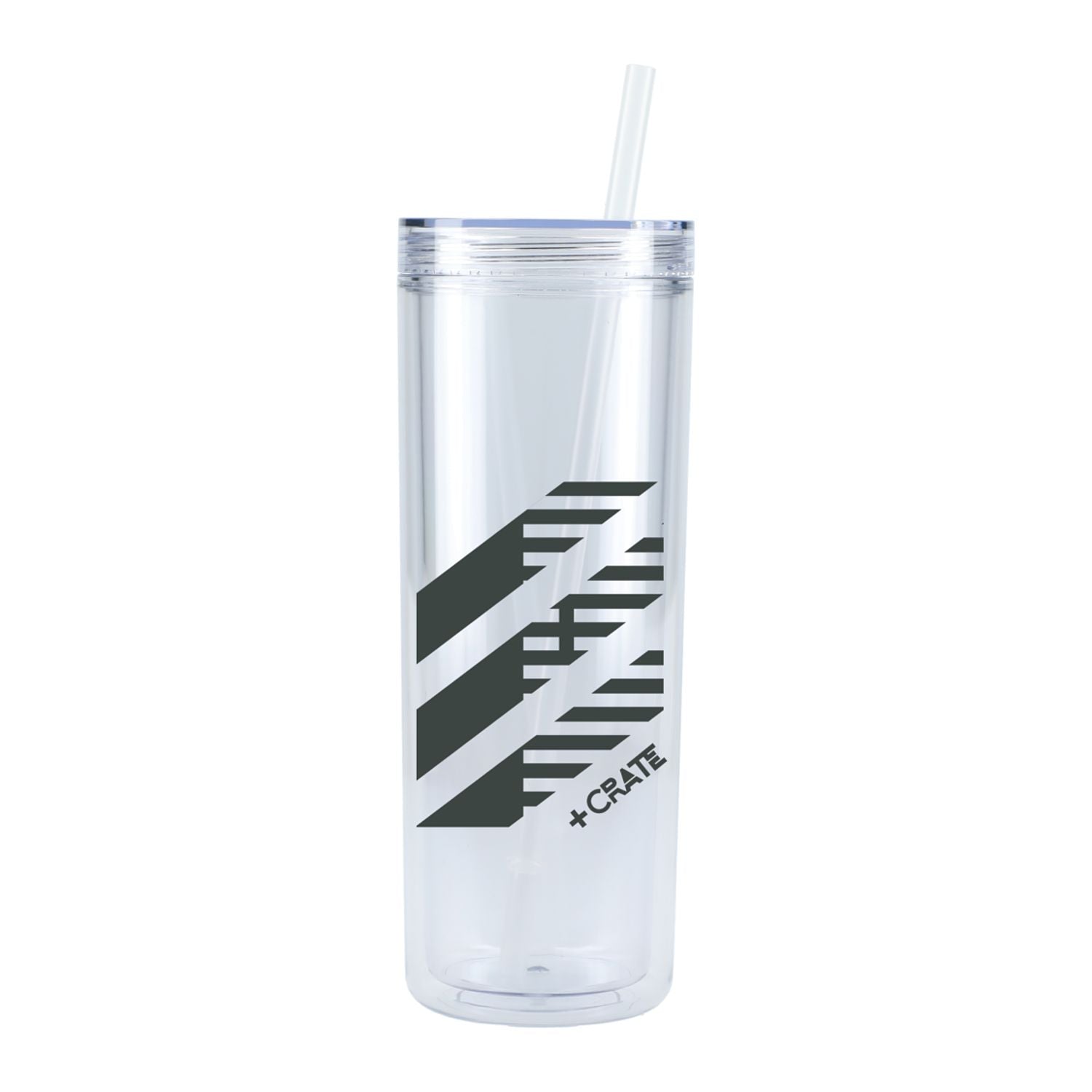 Chroma Recycled Acrylic Skinny Tumbler 16oz