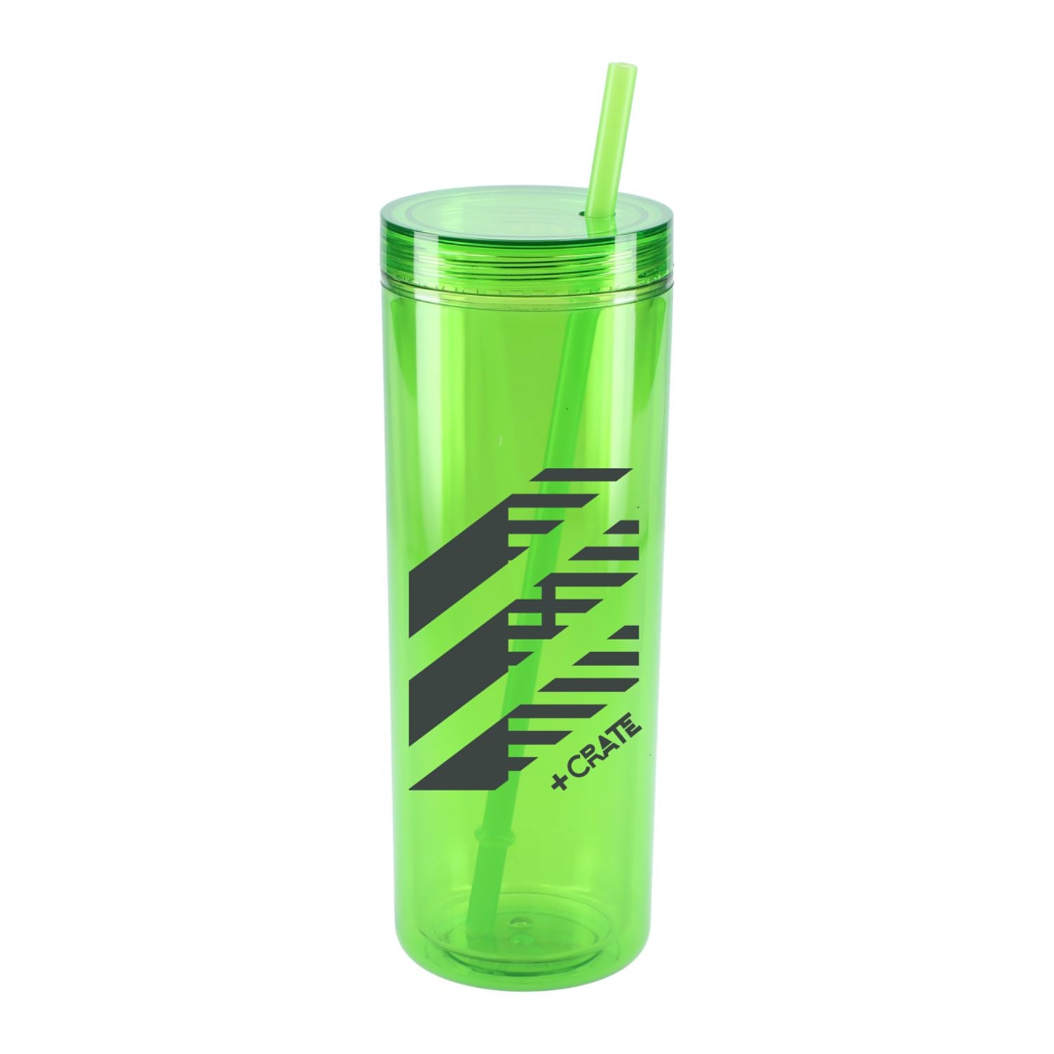 Chroma Recycled Acrylic Skinny Tumbler 16oz