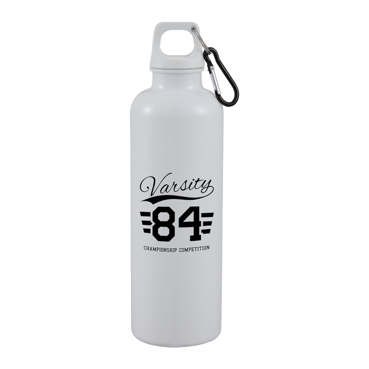 Race 25oz Recycled Bottle with Carabiner Clip