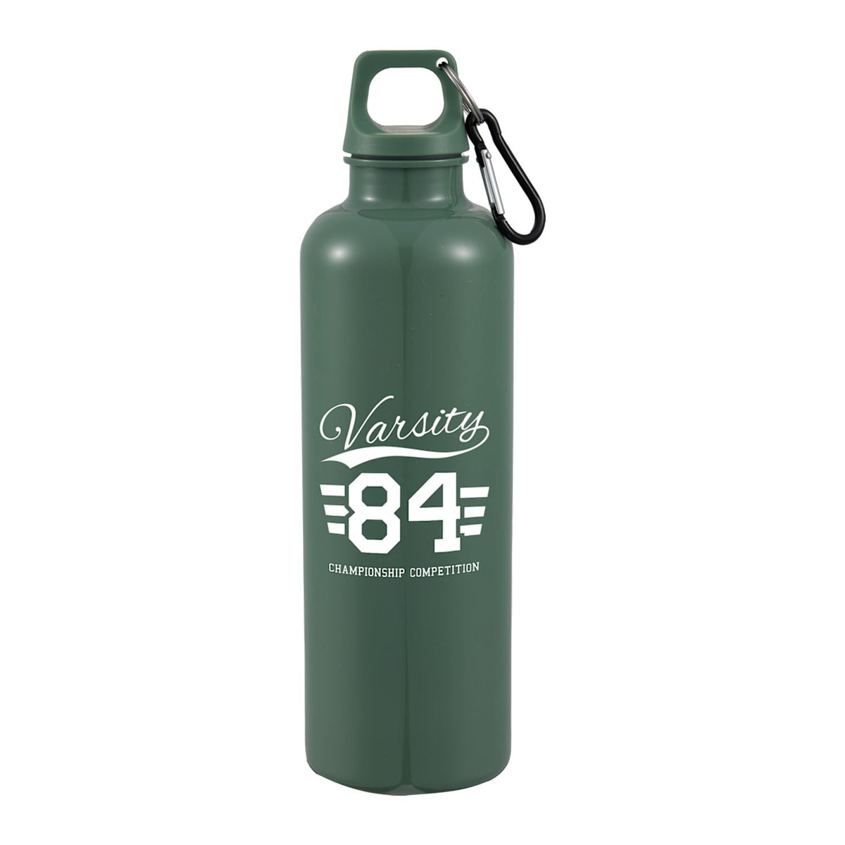 Race 25oz Recycled Bottle with Carabiner Clip