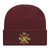 Cap America Knit Cap with Cuff