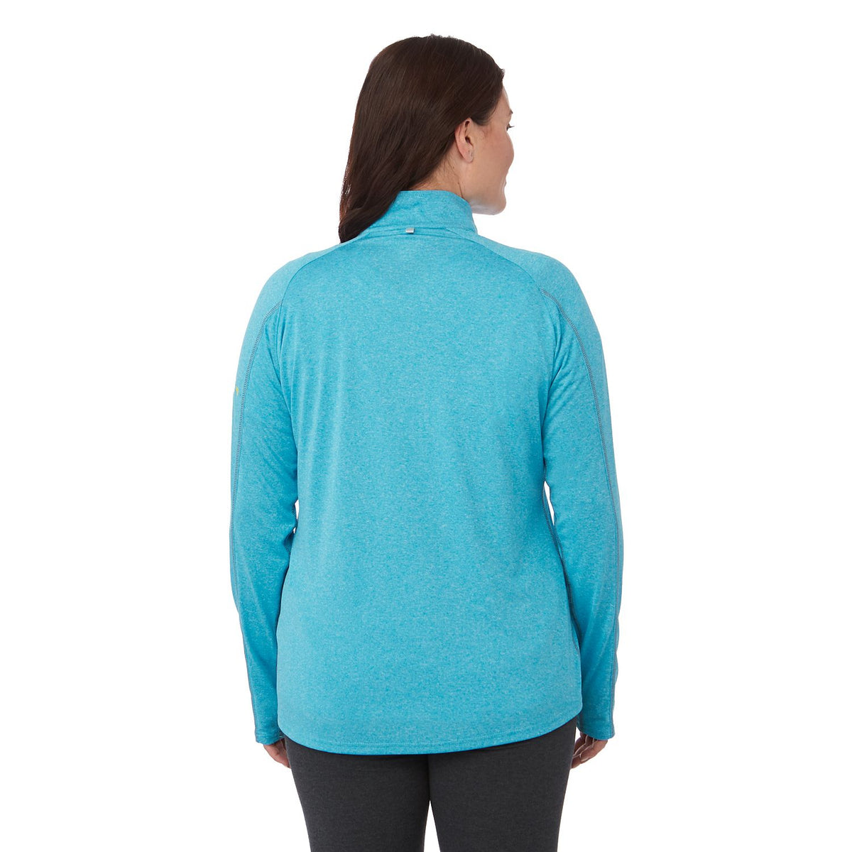 Women&#39;s TAZA Performance Knit Quarter Zip with Thumb Holes