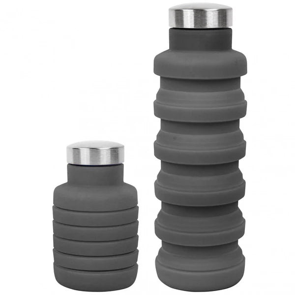 17 oz Collapsible Silicon Water Bottle