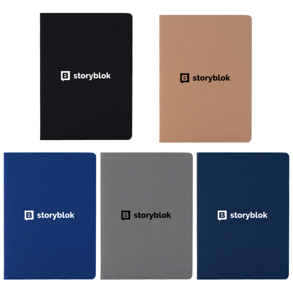 Stitches Recycled Paper Notebook