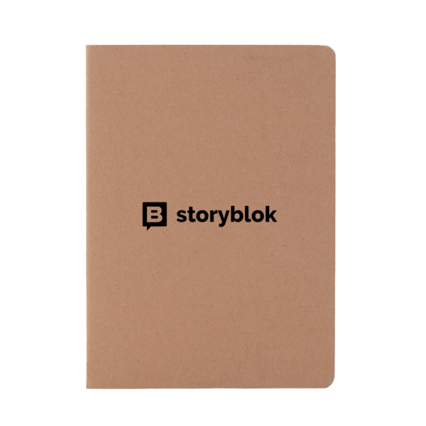 Stitches Recycled Paper Notebook