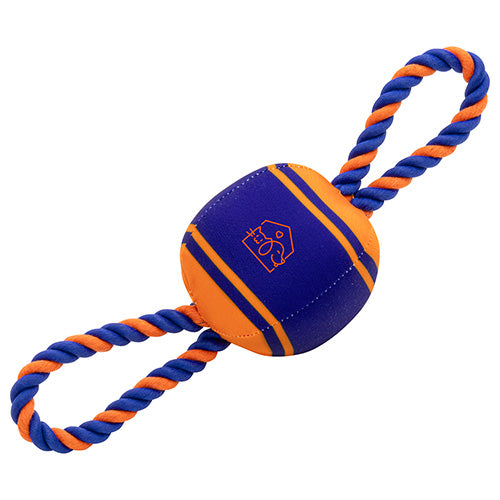 Tug &#39;N Play Ball &amp; Rope Dog Toy