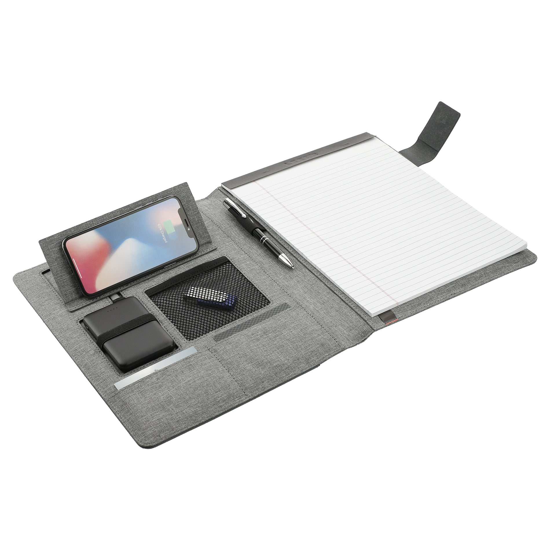 Reclaim RPET 5000 mAh Wireless Charging Writing Pad with FSC® Mix Paper