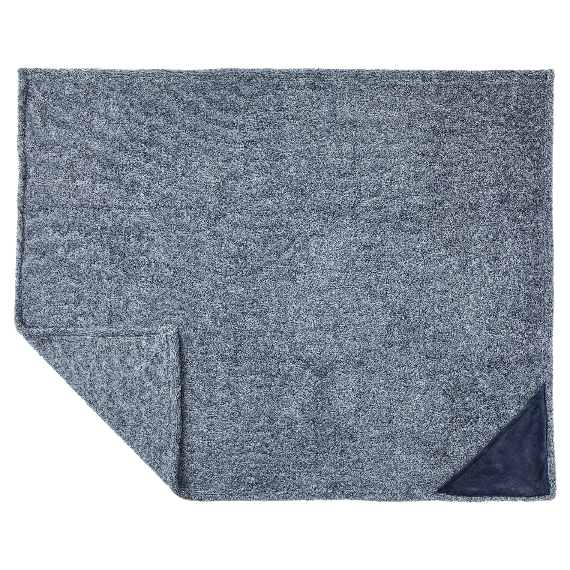 Heathered Fuzzy Fleece Blanket