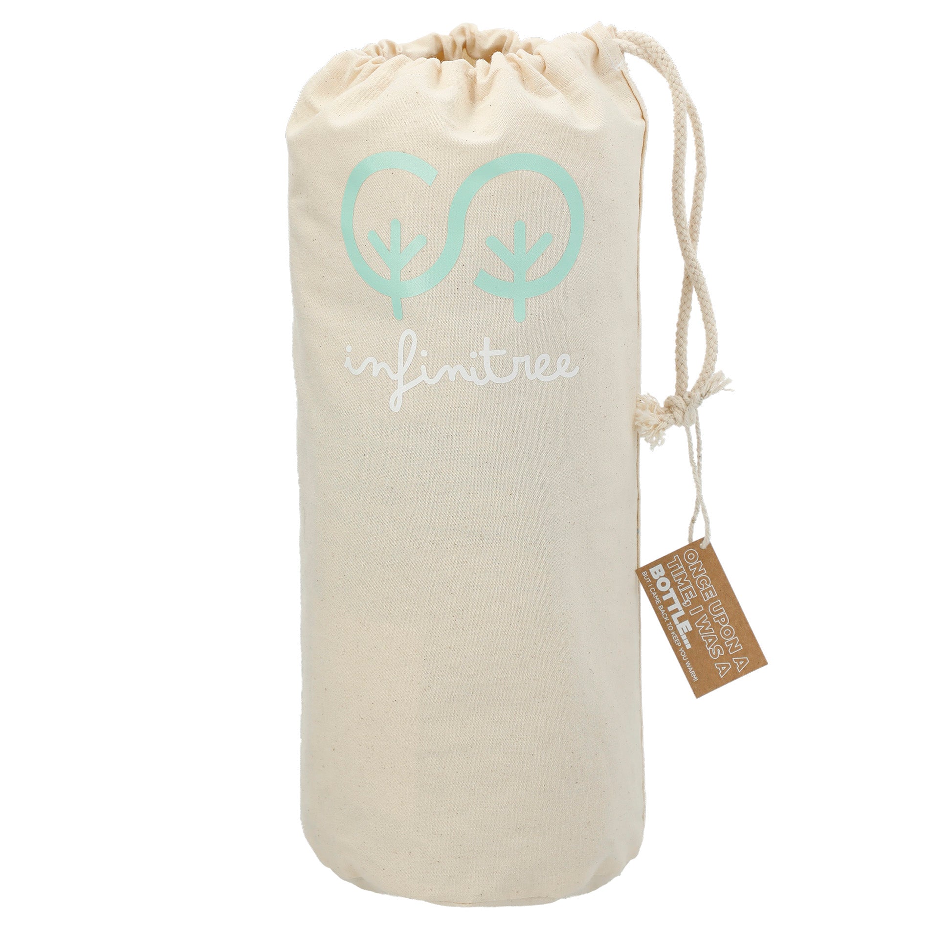 100% Recycled PET Fleece Blanket with Canvas Pouch