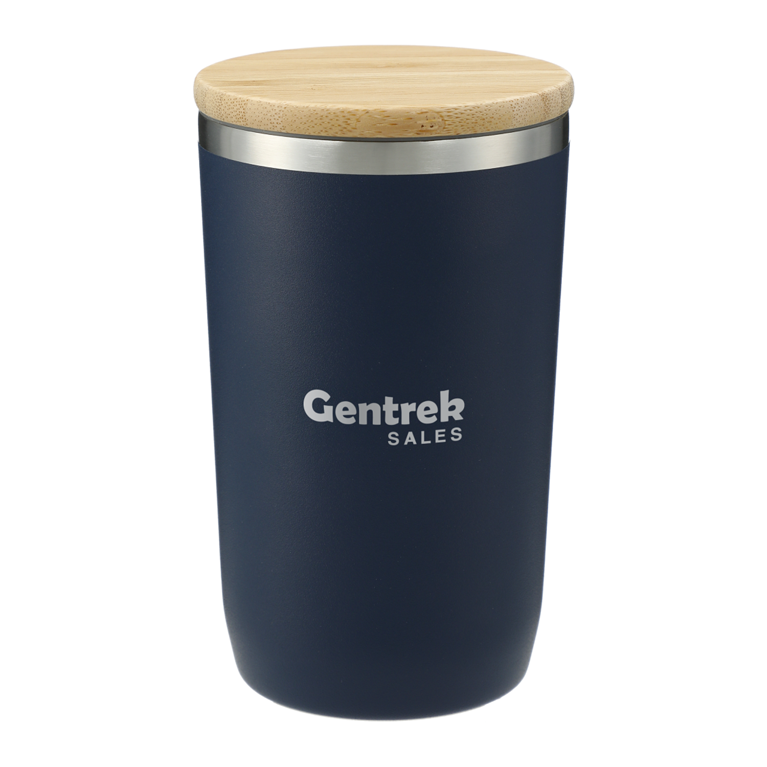 Brees Copper Vacuum Tumbler with Bamboo lid 14oz