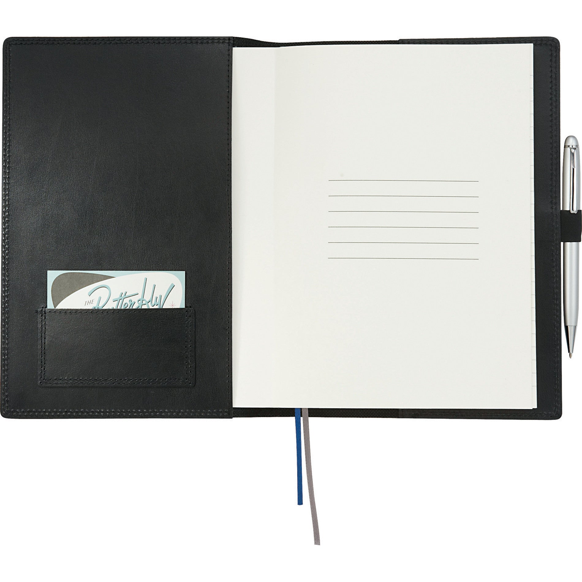 7" x 10" Uptown Refillable Leather JournalBook