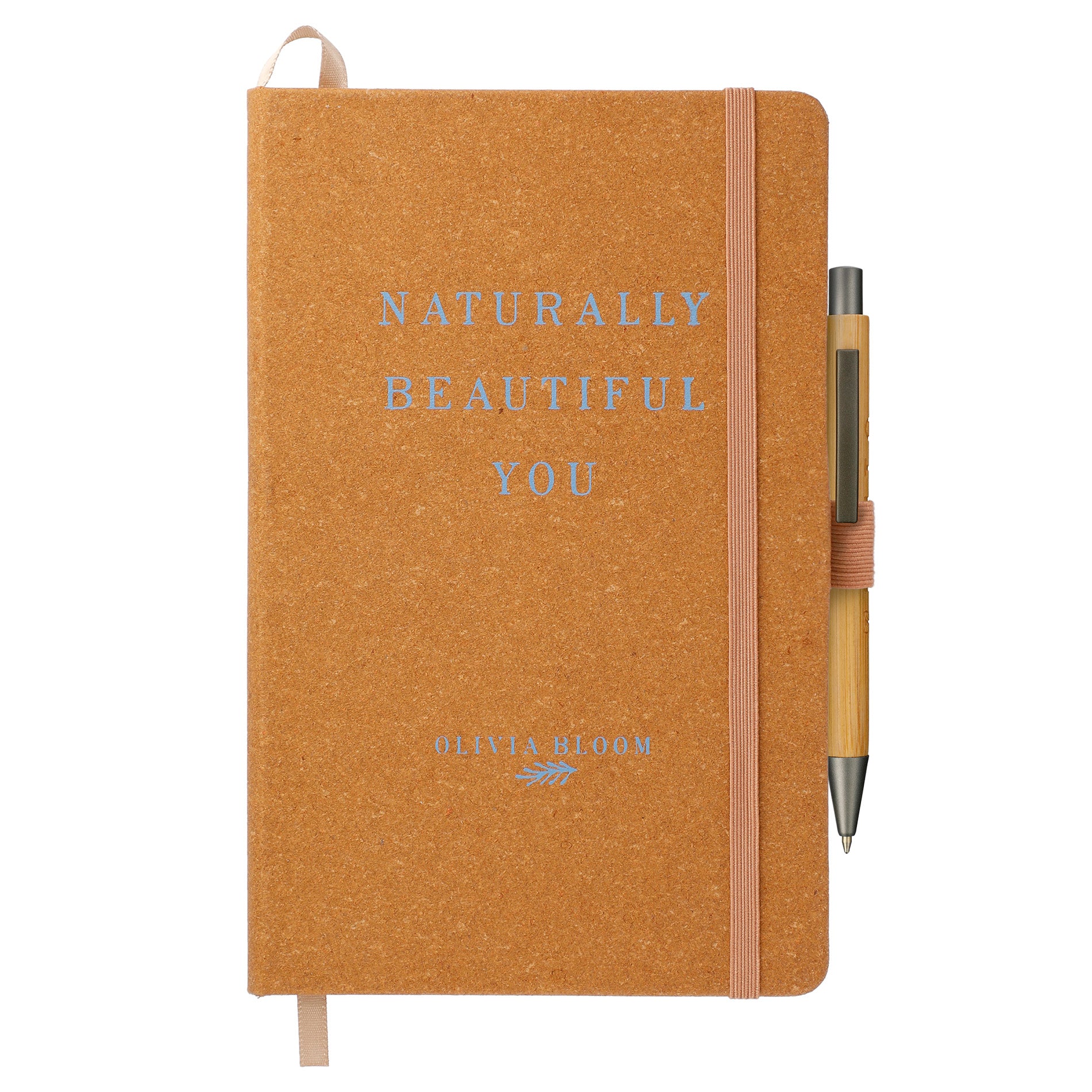 5.5" x 8.5" Recycled Leather Bound JournalBook®