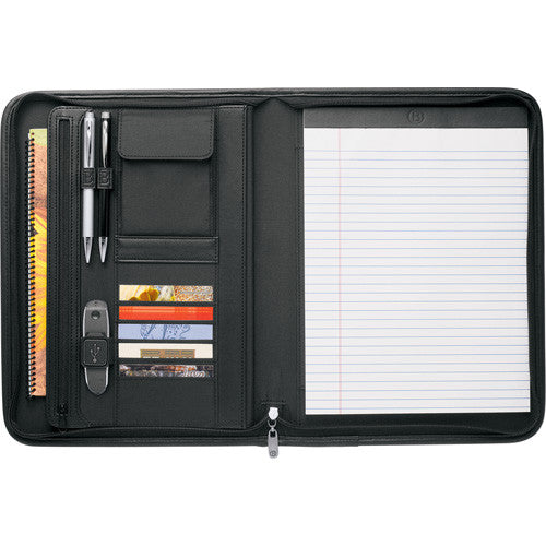 Burke Zippered Padfolio