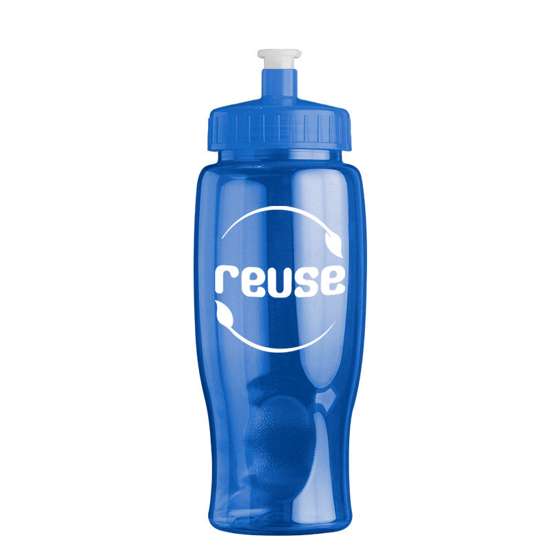 27 oz Poly-Pure Bottle with Push-Pull Lid