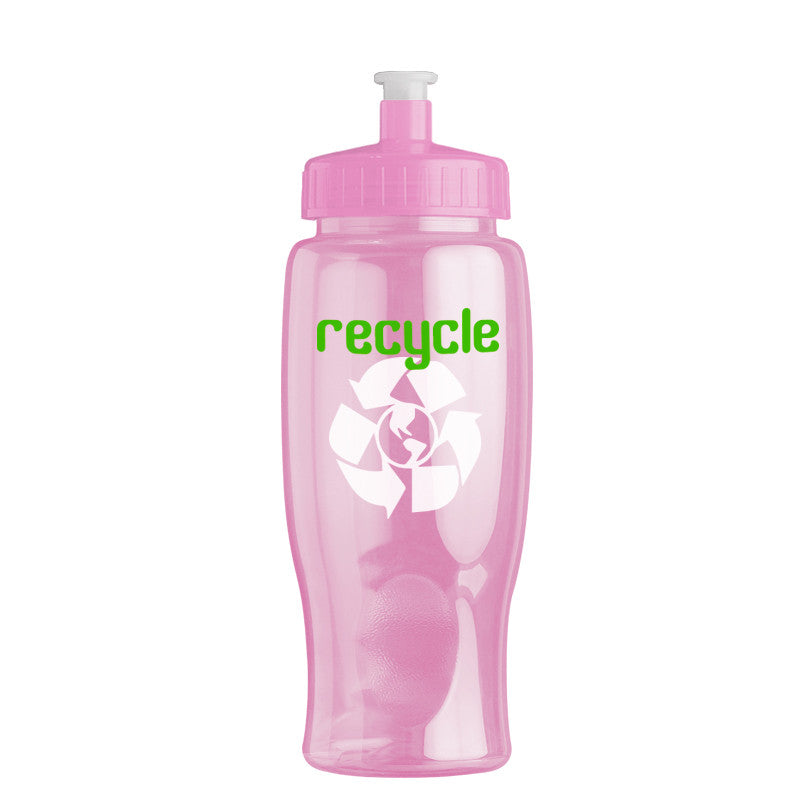 27 oz Poly-Pure Bottle with Push-Pull Lid