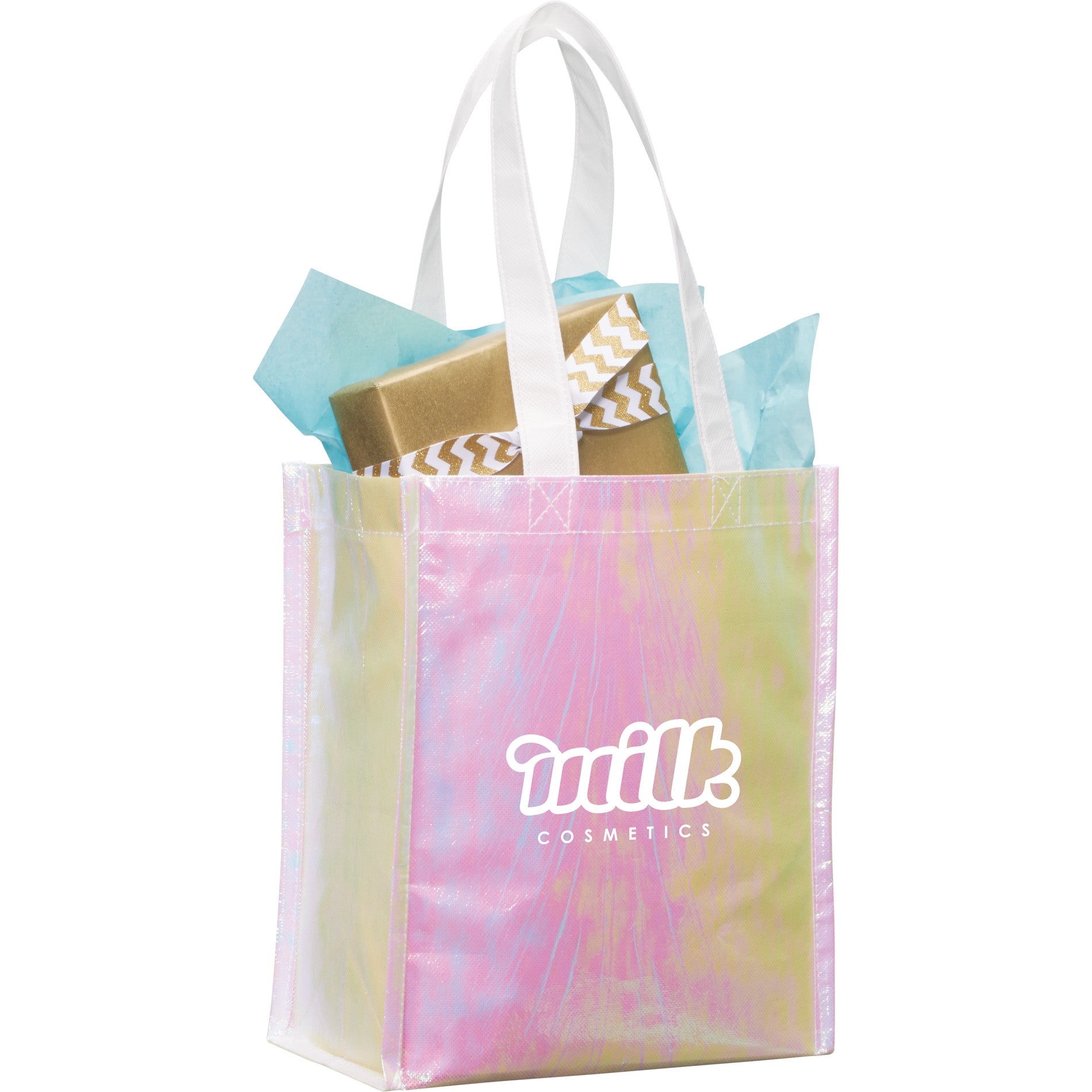 Iridescent Non-Woven Gift Tote