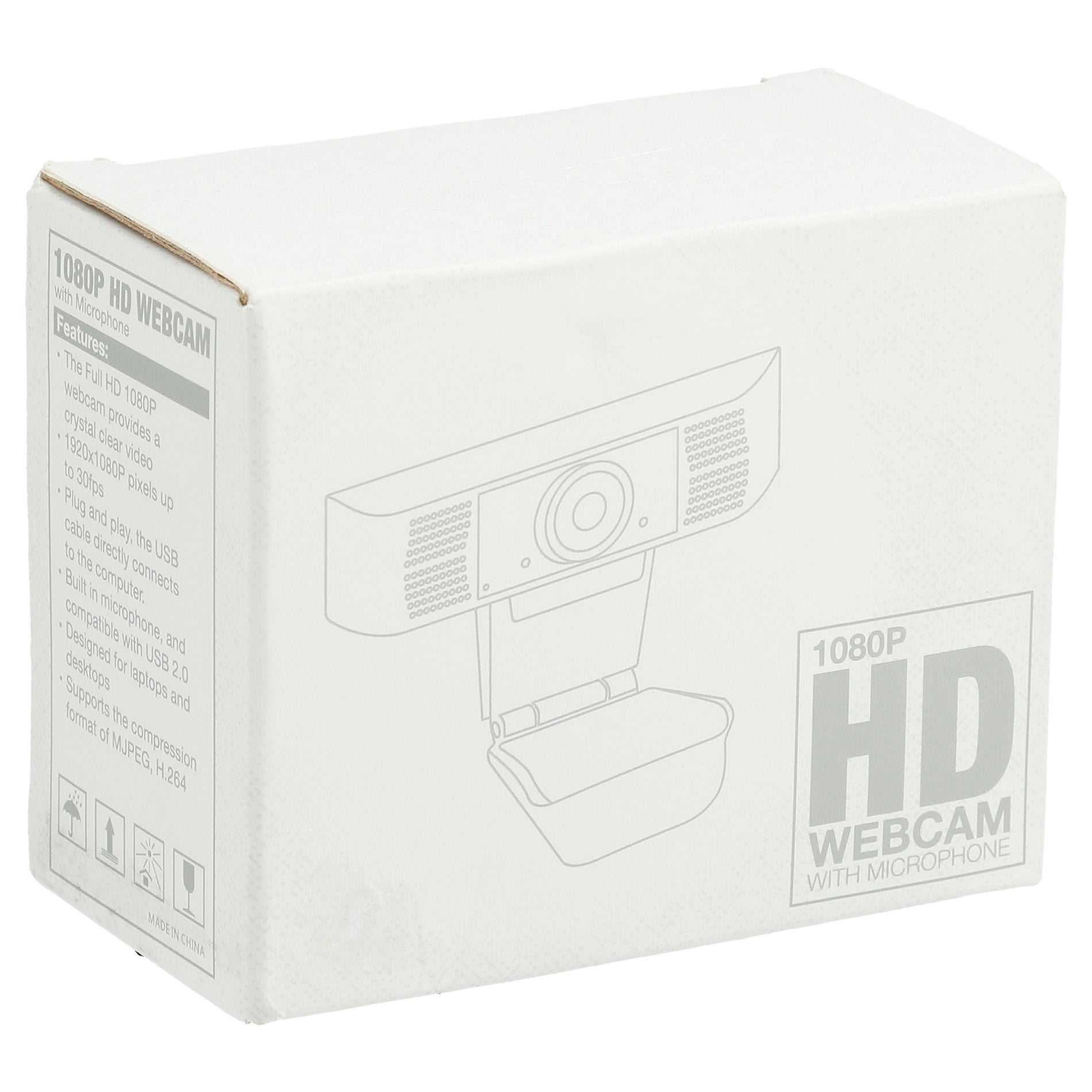 1080P HD Webcam with Microphone
