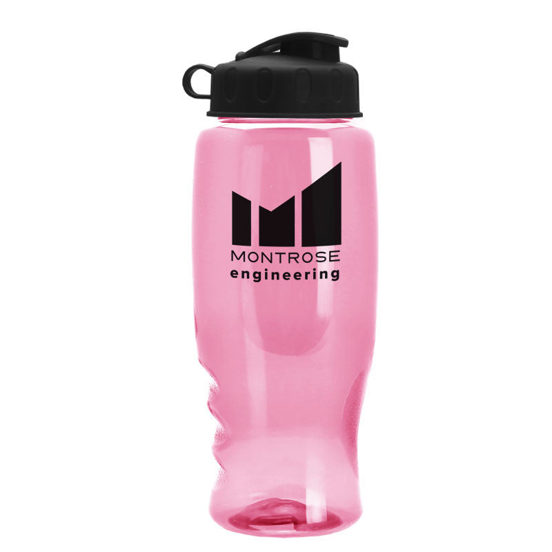 27 oz Poly-Pure Bottle with Flip Top Lid
