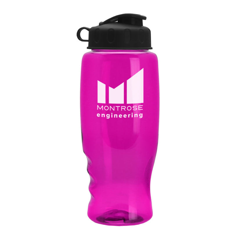 27 oz Poly-Pure Bottle with Flip Top Lid