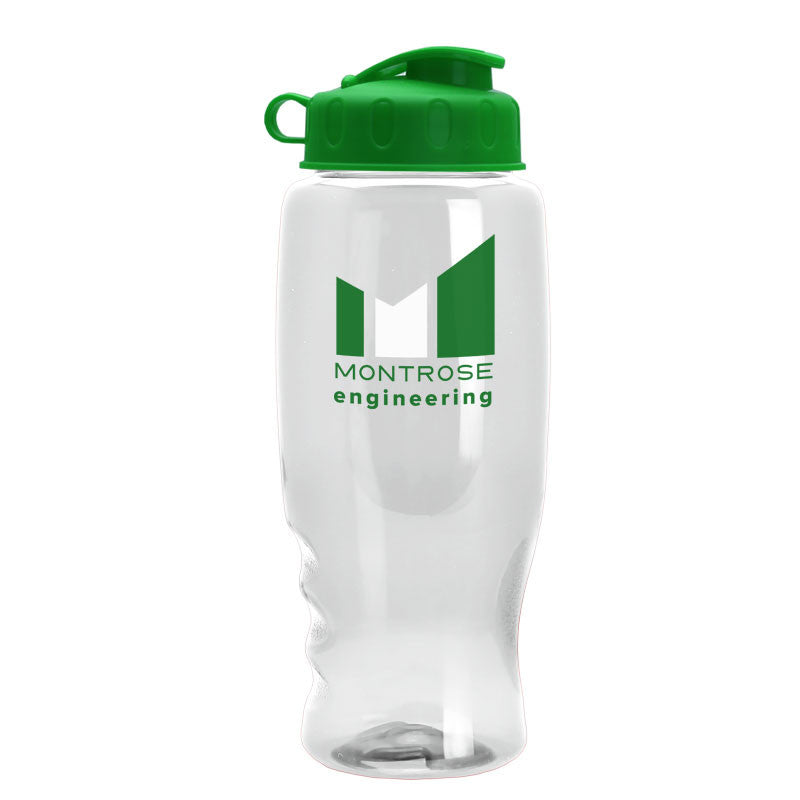 27 oz Poly-Pure Bottle with Flip Top Lid