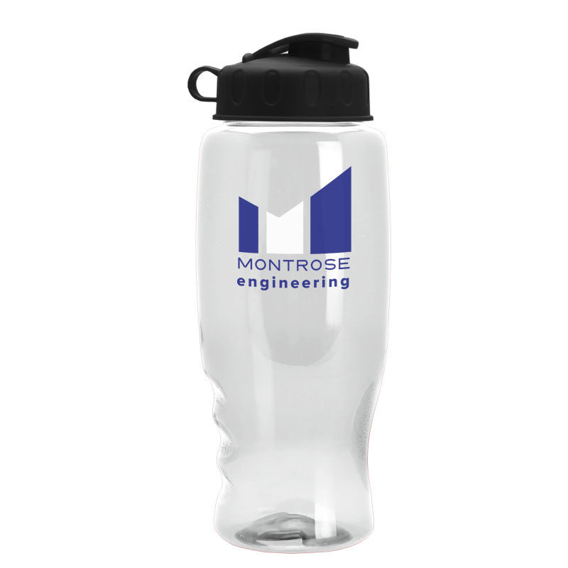 27 oz Poly-Pure Bottle with Flip Top Lid