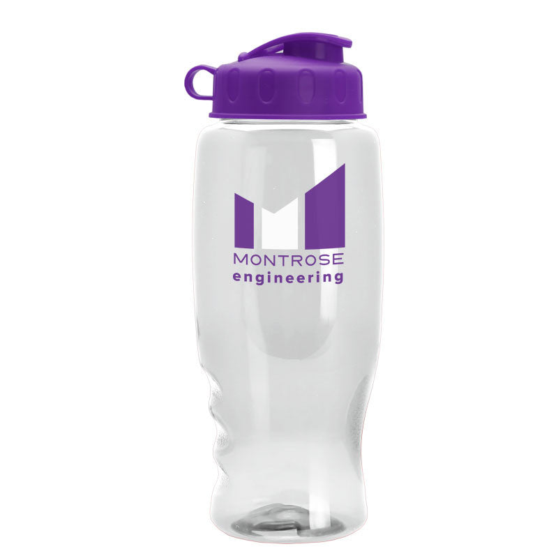 27 oz Poly-Pure Bottle with Flip Top Lid