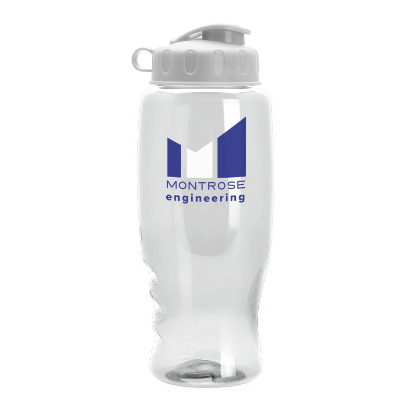 27 oz Poly-Pure Bottle with Flip Top Lid