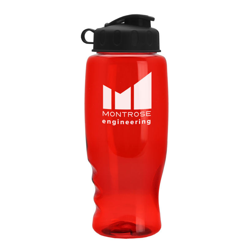 27 oz Poly-Pure Bottle with Flip Top Lid