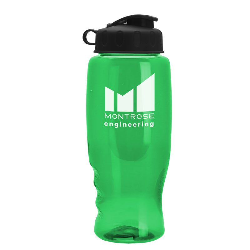27 oz Poly-Pure Bottle with Flip Top Lid