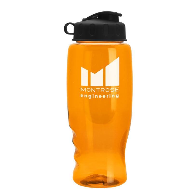 27 oz Poly-Pure Bottle with Flip Top Lid