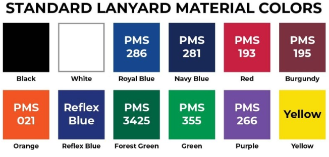 1/2” Recycled Screen Printed Lanyard