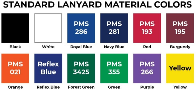 3/4’’ Screen Printed Dual Attachment Lanyard