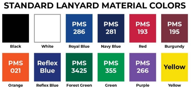 3/4” Recycled Screen Printed Lanyard