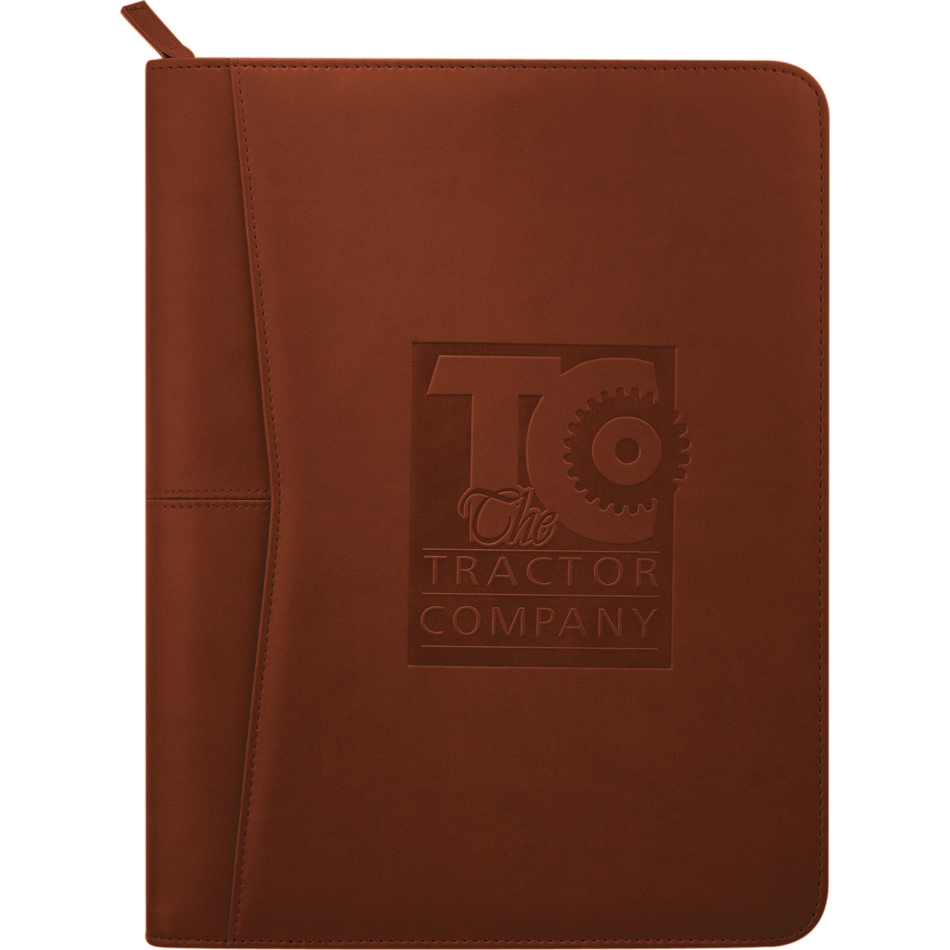 Pedova™ Zippered UltraHyde Padfolio with FSC Mix Paper