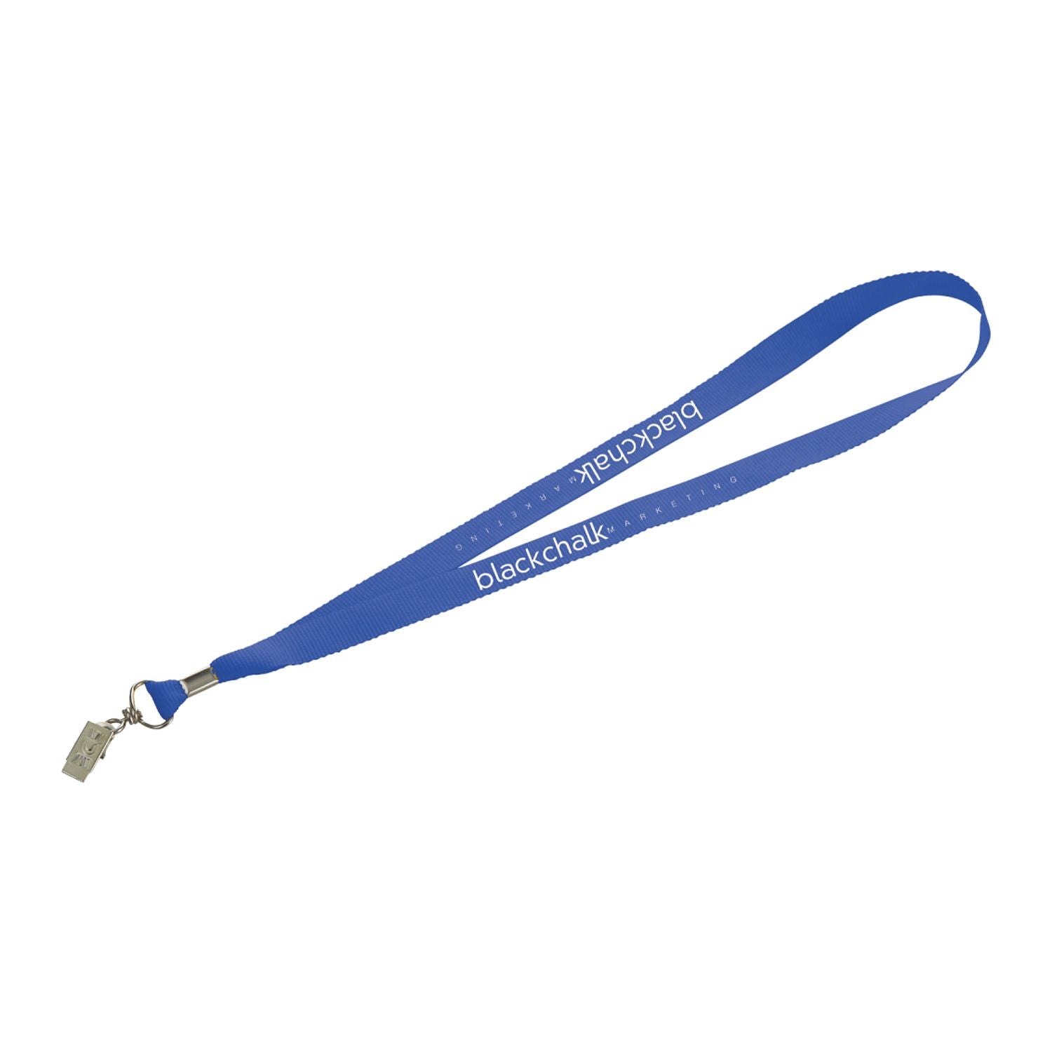 3/4" Lanyard with Bulldog clip