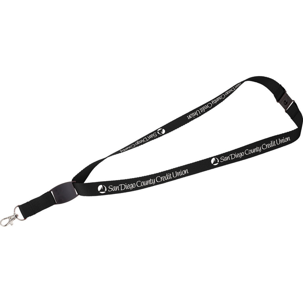 3/4&quot; Lanyard with Flat Panel